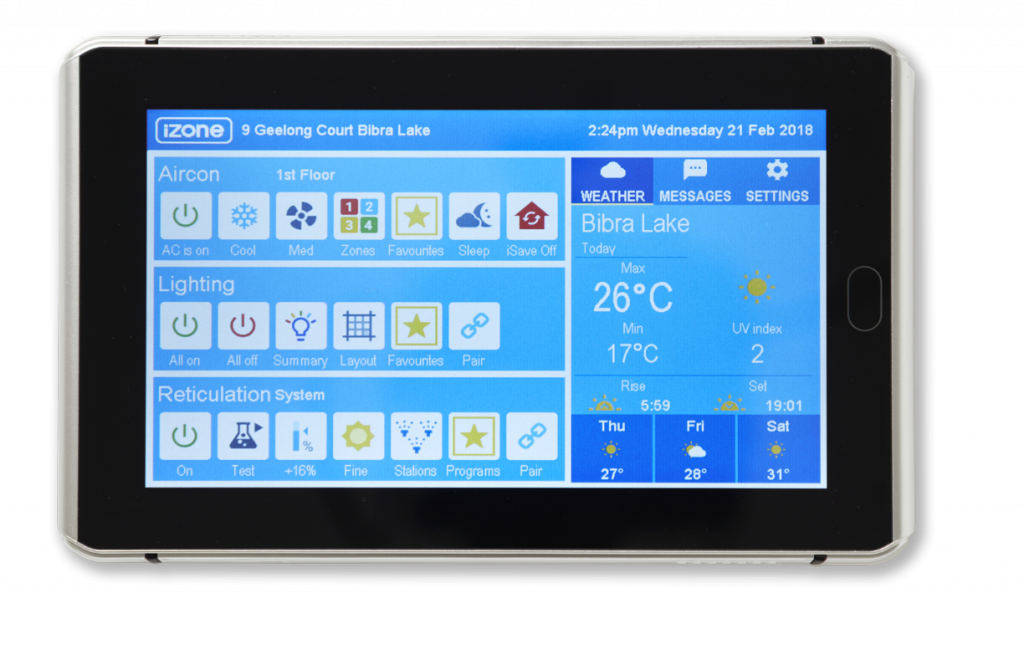 iZone App Smart Aircon Display